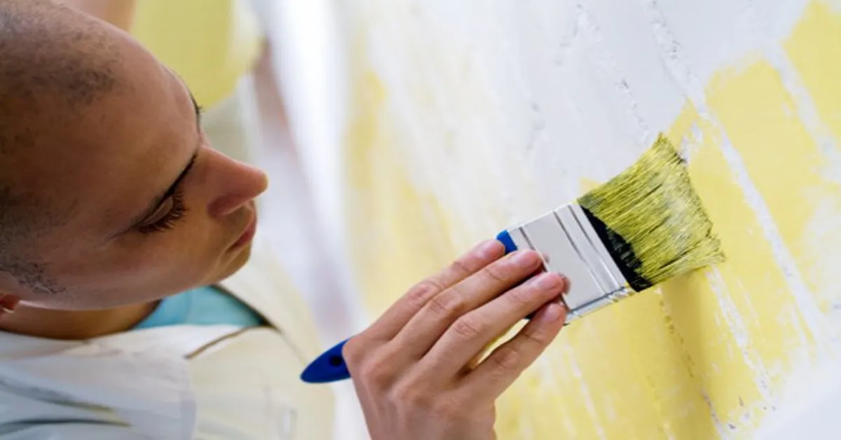 how to paint over yellow paint